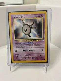 Unown [K] 58/64 Common Neo Revelation Pokemon Unlimited - Image 5