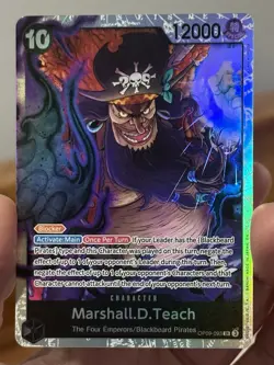 Marshall.D.Teach SR OP09-093 - Emperors in the New World - One Piece TCG - Image 2