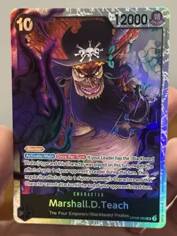 Marshall.D.Teach SR OP09-093 - Emperors in the New World - One Piece TCG - Image 3