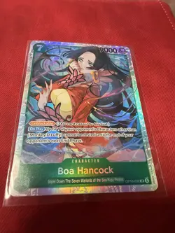 Bandai One Piece CCG Boa Hancock OP16-032 SR Foil English 7 9000 - Image 1