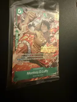 Monkey.D.Luffy (OP16 Release Event Winner) P-135 One Piece Promotion Cards Foil - Image 3