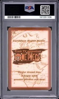2001 Japanese One Piece CHB Holo Straw Hat Crew S127 PSA 10 GEM MINT Grand DX - Image 4