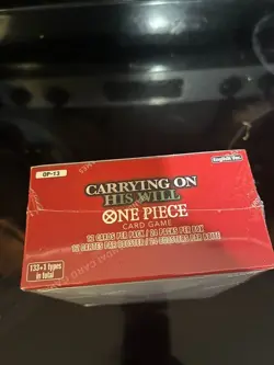 One Piece TCG: Carrying on His Will Booster Box (OP-13) SEALED NEW - Image 2