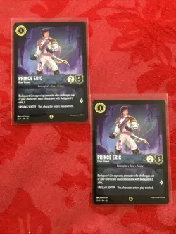 2x Disney Lorcana - Illumineer's Quest: Deep Trouble - Prince Eric - 13/31 x2 - Image 4