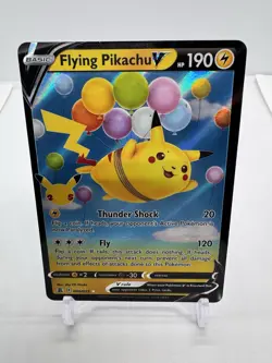 Pokemon TCG Flying Pikachu v Celebrations Holo Ultra Rare Card 006/025 - Image 1