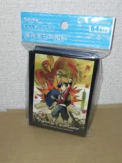 Pokemon Card Game Ethan & Typhlosion 64 Sleeve Supply Pokemon Center orignal - Image 1