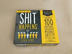 Sh*T Happens Full Of Sh*T Edition Box Card Game New And Sealed - Image 1