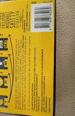 Sh*T Happens Full Of Sh*T Edition Box Card Game New And Sealed - Image 5