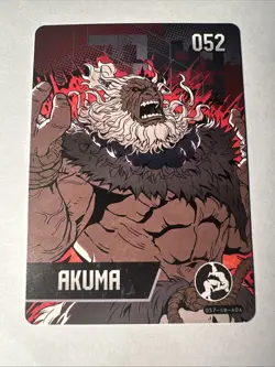 Street Fighter 6 Amiibo Cards Series 2: Akuma 052 - Image 1