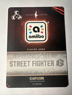 Street Fighter 6 Amiibo Cards Series 2: Akuma 052 - Image 2