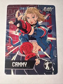Nintendo Capcom Street Fighter 6 Amiibo Card Series 2 CAMMY 040 NM-Mint - Image 1