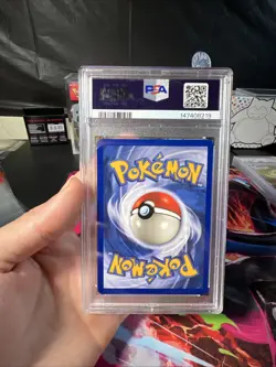 Pokemon Gyarados TCG Base Set Holo Rare Card 6/102 PSA 7 - Image 2