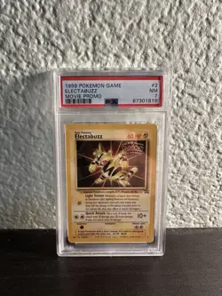 1999 Pokemon Game Electabuzz Movie Promo #2 PSA 7 - Image 1