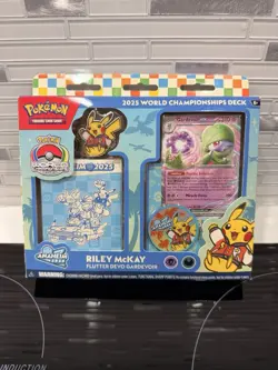 Pokemon TCG 2025 World Championships Deck Riley McKay Gardevoir 60-Card EN - Image 1