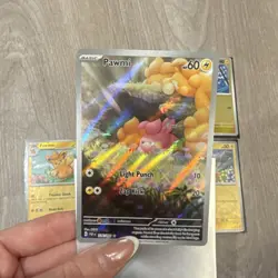 Pokemon TCG Pawmi, Pawmo, Pawmot SV1A 2023 Holo Card Lot 6 English - Image 2