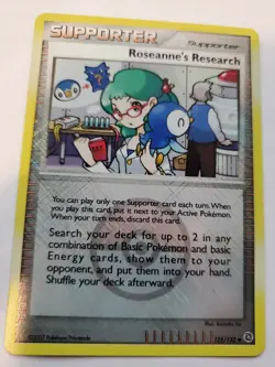 Roseanne's Research XY Holo Pokemon Card - Image 1