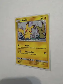 Pikachu SM162 Holo Black Star Promo - Team Up Sun & Moon Pokemon Card TCG NM - Image 3