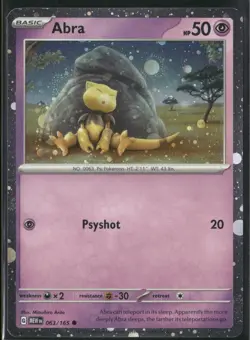 Abra - (Cosmos Holo) Holo Promo Miscellaneous Cards & Products 063/165 NM - Image 1