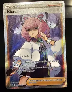 Klara (Full Art) SWSH302 Pokemon SWSH: Sword & Shield Promo Cards Holo - NM - Image 1