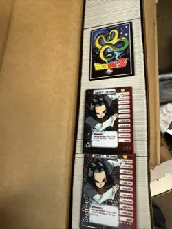 Lot of 100x Score Dragon Ball Z DBZ CCG TCG Android 17 #R6 HI-Tech FOIL CARDS - Image 1