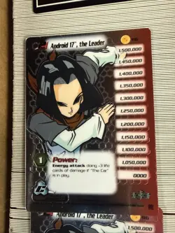 Lot of 100x Score Dragon Ball Z DBZ CCG TCG Android 17 #R6 HI-Tech FOIL CARDS - Image 2