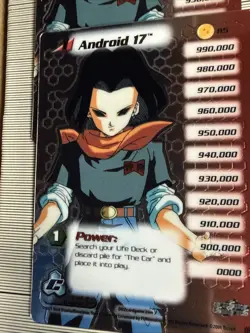 Lot of 100x Score Dragon Ball Z DBZ CCG TCG Android 17 #R5 HI-Tech FOIL CARDS - Image 2