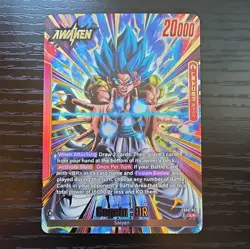 Bandai Dragon Ball Super Card Game Gogeta: BR FB09-001 Leader Alt - Image 1