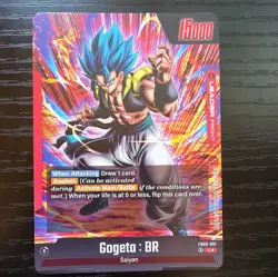 Bandai Dragon Ball Super Card Game Gogeta: BR FB09-001 Leader Alt - Image 4