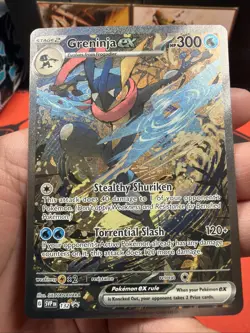 Greninja ex 132 Sv: Scarlet & Violet Promo Cards Holo - Image 1