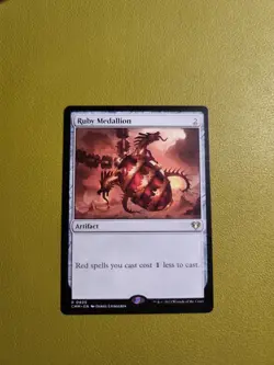 RUBY MEDALLION Rare Modern Horizons 3 NM MTG - Image 1