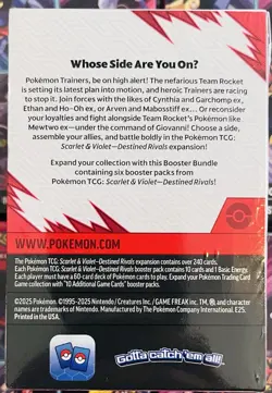 Pokemon TCG Scarlet & Violet Destined Rivals Booster Bundle Lot Of 10 Sealed - Image 2
