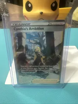 Pokemon TCG Cynthia's Ambition GG60/GG70 Holo Ultra Rare Lightly Played LP - Image 1