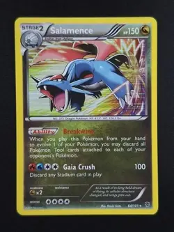 Pokemon Card • Salamence Plasma Blast 64/101 Holo Rare - Image 1
