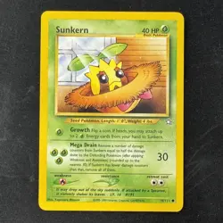 Sunkern - 78/111 - Neo Genesis - Unlimited - Common - Pokemon - Near Mint - Image 1