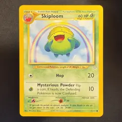 Skiploom - 52/64 - Neo Revelation - Pokemon - Common - Played - Image 1
