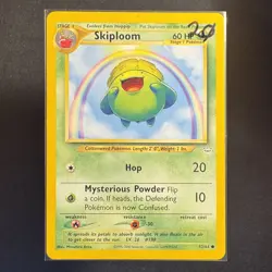 Skiploom - 52/64 - Neo Revelation - Pokemon - Common - Played - Image 3
