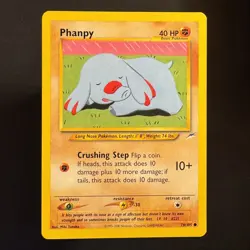 Phanpy - 76/105 - Neo Destiny - Pokemon - Common - Played - Image 1