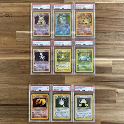 Pokemon WoTC 100% Complete Base /102 Jungle /64 Fossil /62 w/GRADED Key Cards - Image 1