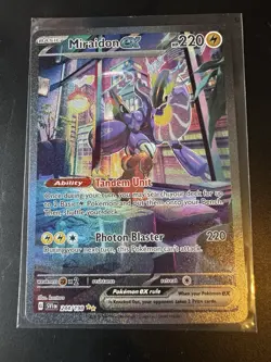 Pokemon TCG Miraidon EX 244/198 Scarlet & Violet Special Illustration Rare - Image 1