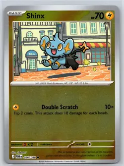 Shinx 026/088 C Perfect Order Reverse Holo NM Pokemon - Image 1