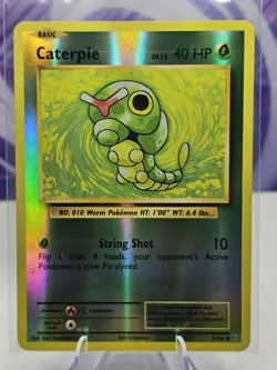 Caterpie 3/108 Reverse Holo Common XY Evolutions Pokemon TCG - Image 1