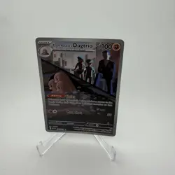 Team Rocket's Dugtrio 239/217 ASCENSION Illustration Rare Holo 100 HP - Image 3