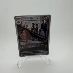 Team Rocket's Dugtrio 239/217 ASCENSION Illustration Rare Holo 100 HP - Image 4