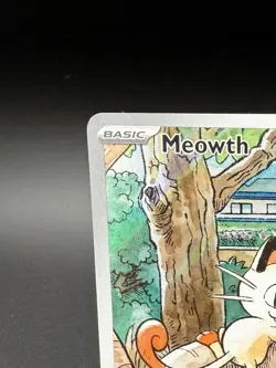 Pokemon TCG SV: Phantasmal Flames Meowth 106/094 Illustration Rare Holo - Image 5