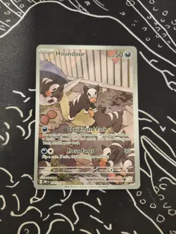 Pokemon Obsidian Flames Houndour IR 204/197 Near Mint Condition - Image 2