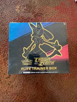 Pokemon TCG: Crown Zenith Elite Trainer Box New Sealed - Image 1