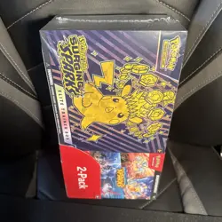 Pokemon TCG SURGING SPARKS COSTCO 2-Pack ETB + Booster Bundle [SEALED] New - Image 5