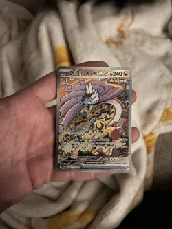 Pokemon TCG Prismatic Evolution Sir Raging Bolt EX 166/131 Mint Condition 10/10 - Image 1