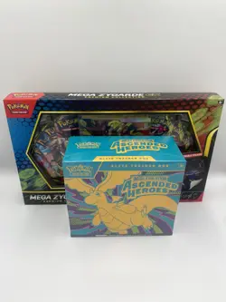 Pokemon TCG: Ascended Heroes Elite Trainer Box + Mega Zygarde Ex Factory Sealed - Image 1