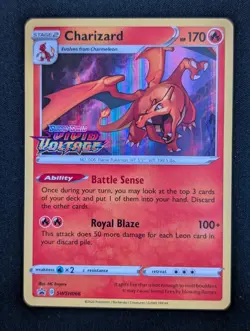 Charizard - (Prerelease) SWSH066 SWSH: Sword & Shield Promo Pokemon NM Holo - Image 1